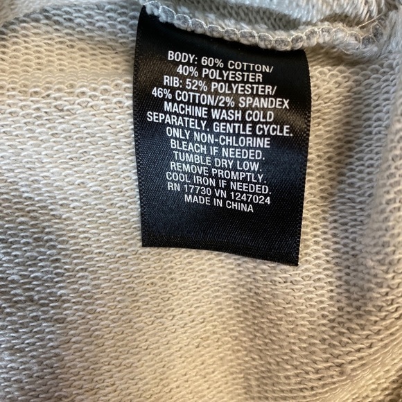 MOSSIMO JACKET Large GREY cinched LIGHTWEIGHT - Picture 8 of 9